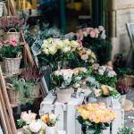 Flower Arrangement Outside Floral Shop