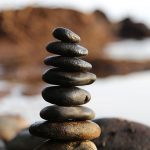 Rock Stack on Beach