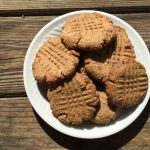 Plate of Almond Butter Cookies