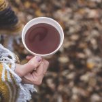 Holding Tea Cup